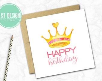 Birthday Card {CROWN}