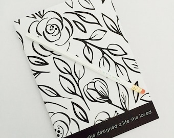 Notebook and Pencil - LIFE SHE LOVED