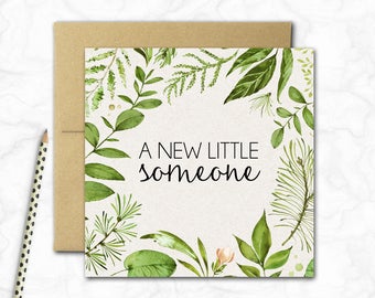 New Baby Card {SWEET VINES}