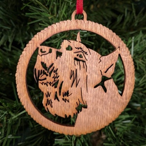 Schnauzer Cane Ornamento di Natale DG134