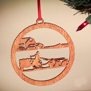 Life on the Farm Christmas Ornament