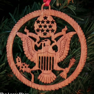 US Army Christmas Ornament MIL100