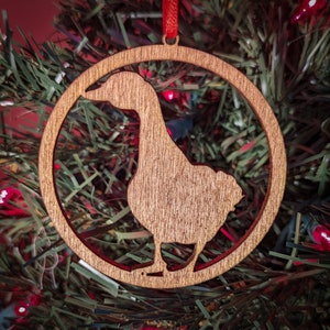 Duck Goose Christmas Ornament