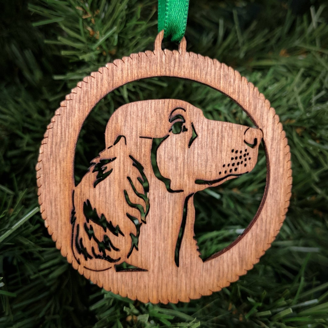 Irish Setter Christmas Ornament DG128 Etsy