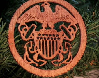 US Navy Christmas Ornament MIL102