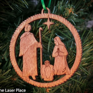 Krippe Heilige Familie Weihnachtsschmuck