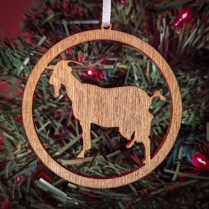 Ziege Weihnachtsschmuck