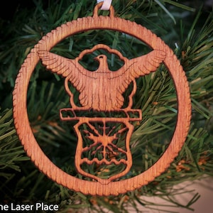 US Air Force Christmas Ornament MIL101