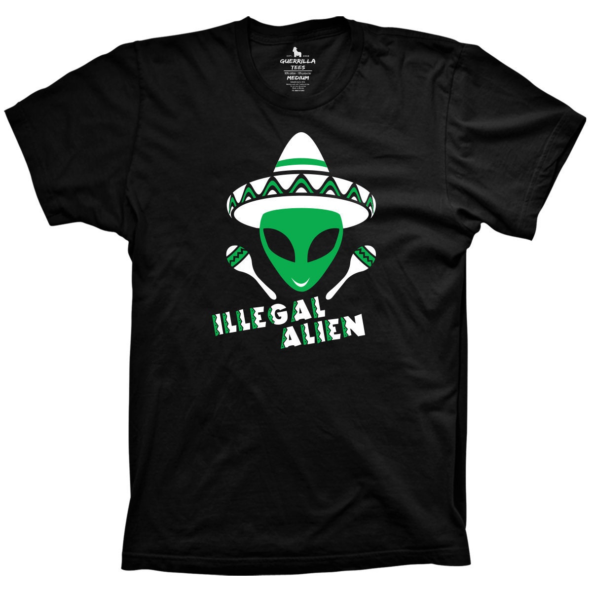 poly alien viking t shirt