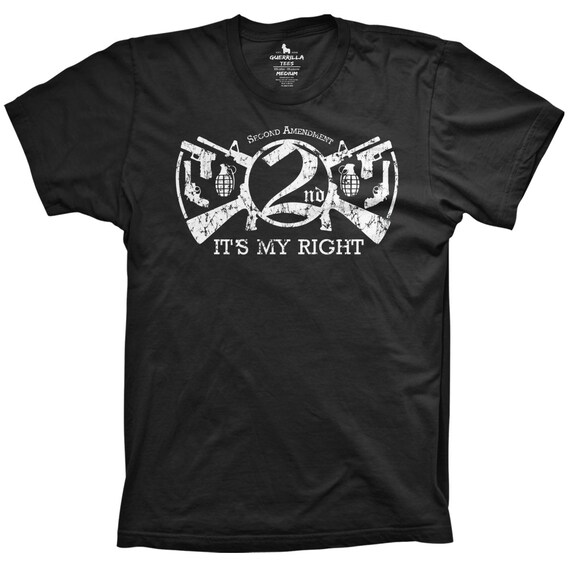 It's My Right Shirt 2nd Amendment Shirts Funny Graphic | Etsy