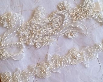 Garter,Wedding garter set, Light Ivory Garter, Rhinestone Ivory Garter, Bridal garters Ivory ,bridal garter,Floral lace garter,Garter Set