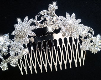 Rhinestone Comb, Bridal Comb, Bridal Comb Crystal, Wedding Crystal Hair Comb, Hair Comb, Wedding Accessory, Bridal Headpiece