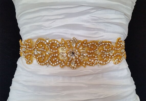 Swarovski Rhinestone Sash,wedding Sash, Wedding Belt, Belt 