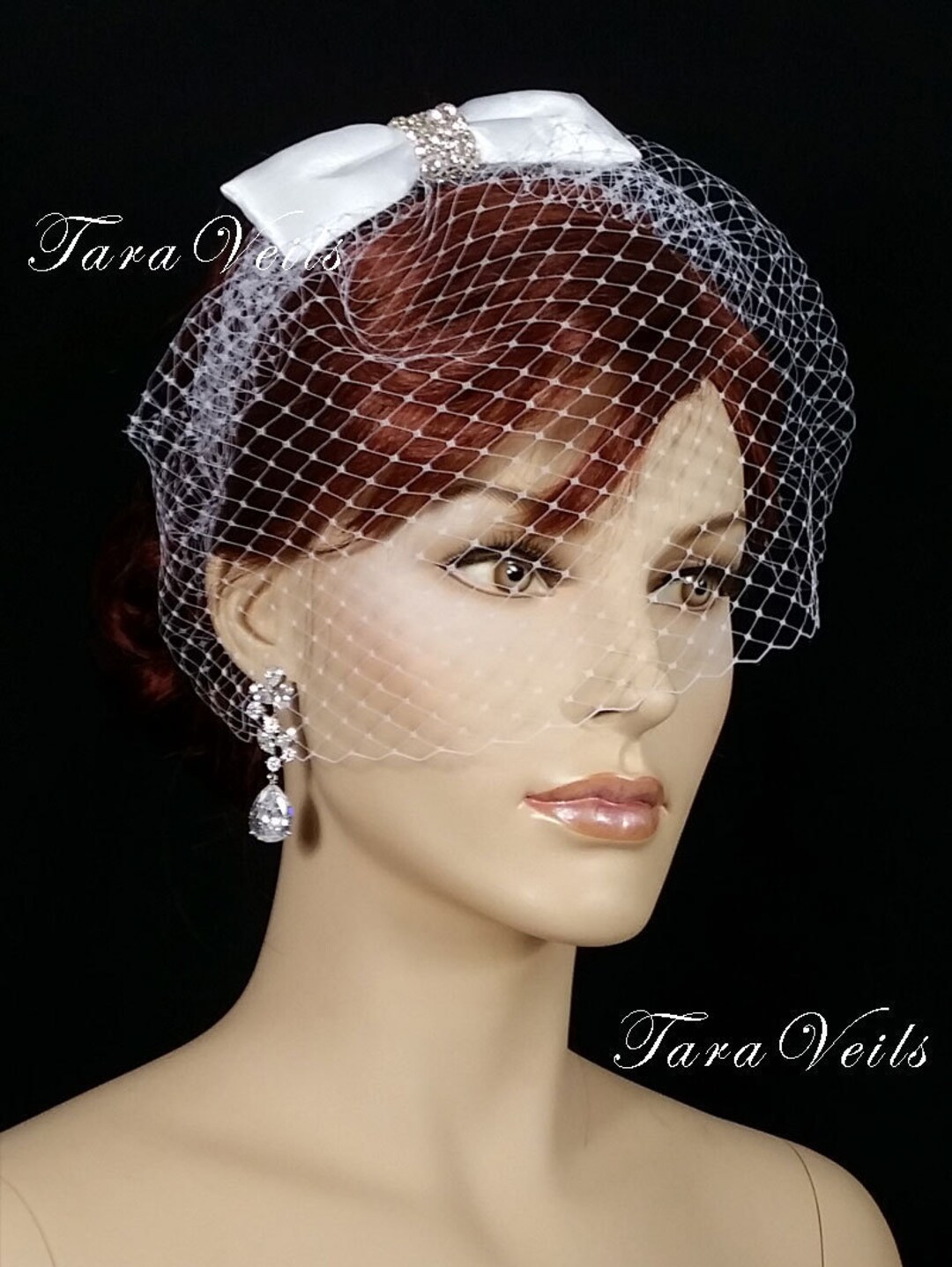 Birdcage Veil, Birdcage Wedding Veil, Bridal Veil, Bridal Birdcage Veil