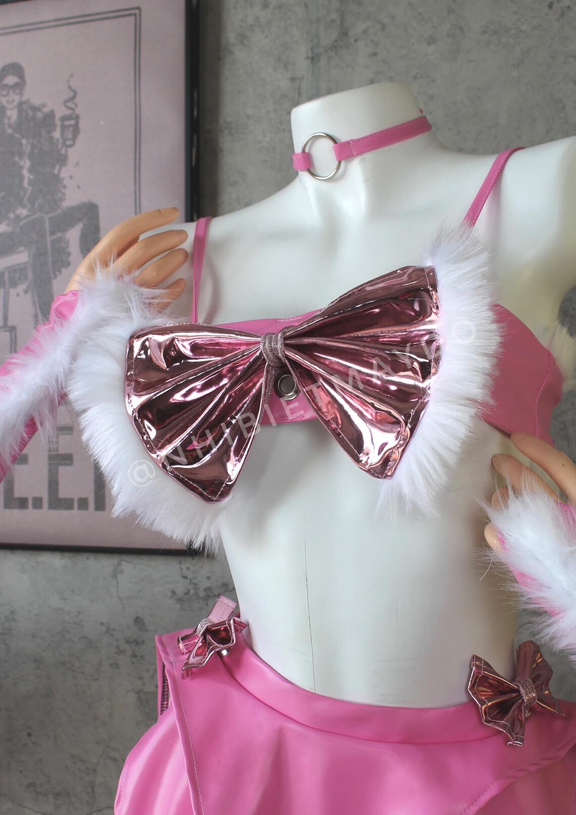 Custom Women's Rave Outfit Cute, Handmade Festival Wear, Personalized ...