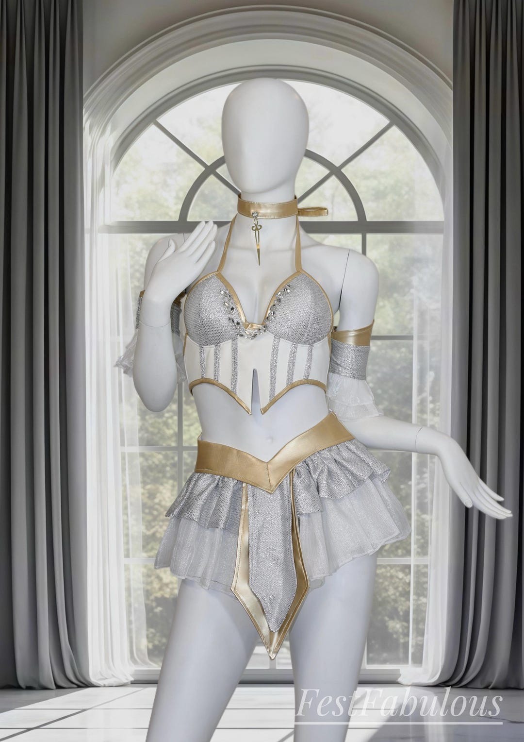 Custom Rave Outfit: Handmade Festival EDM Dancewear | ANGEL - Etsy