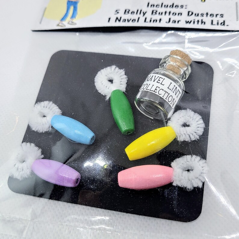 Navel Lint Collection Kit Belly Button Brushes Party Favor Etsy