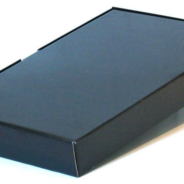 SALE! Large Black High Gloss Foldable Tuck In Lid Gift Box 37cm~ An Ideal Gift or Presentation Box