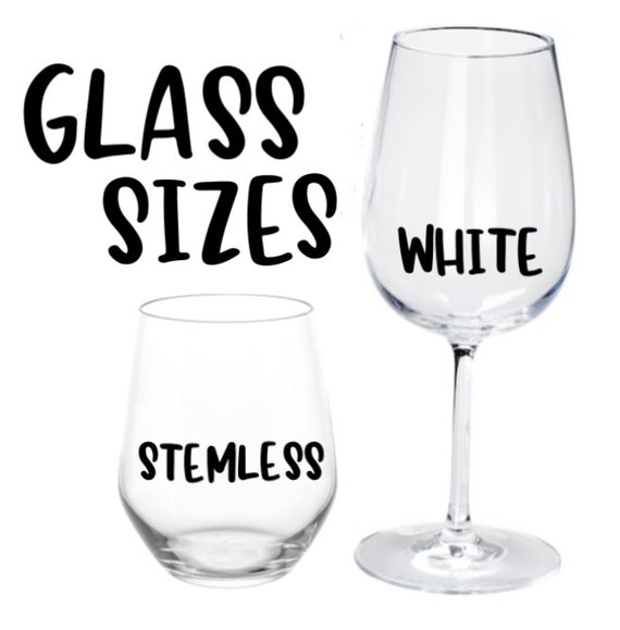 I've Had It Up To Here - Cute Funny Stemless Wine Glass - Large 17oz  Stemless Wine Glass