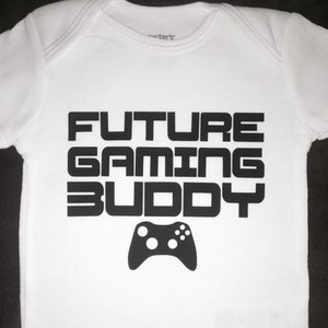 Baby Gamer Bodysuit, Baby Bodysuit, Baby Bodysuit , Baby Shower Gift image 3