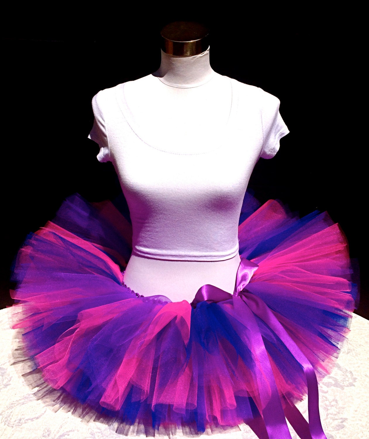 Purple Pink and Blue Tutu Rave Tutu Adult Tutu Teen Tutu | Etsy