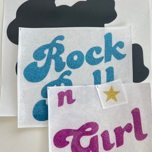 Rock N Roll Girl Darla, Rock N Roll Girl Iron On image 4