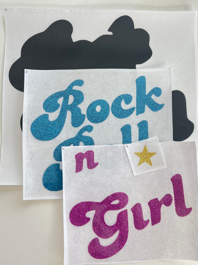 Rock N Roll Girl Darla, Rock N Roll Girl Iron On image 4