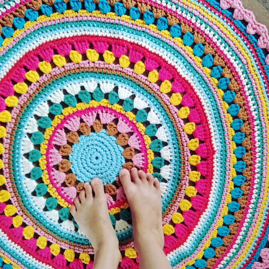 Pattern Crochet Rug