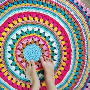 Pattern Crochet rug