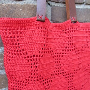 1 x pattern crochet marketbag DOTS image 2