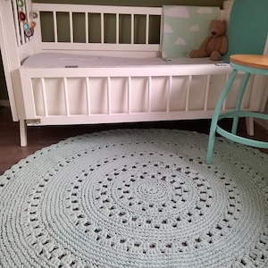 Pattern Crochet rug image 5