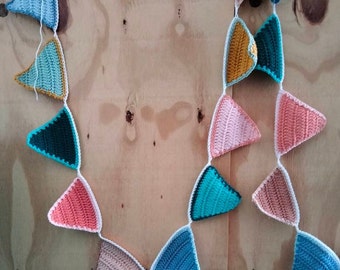 Crochet garland