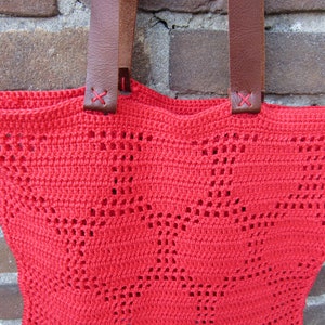 1 x pattern crochet marketbag DOTS image 5