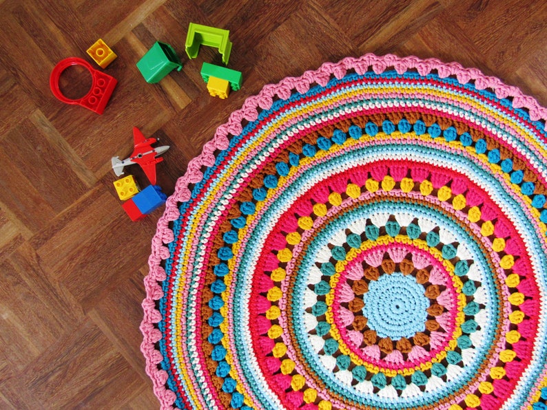 Pattern Crochet rug image 2
