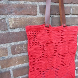 1 x pattern crochet marketbag DOTS image 4