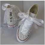 bling converse for wedding