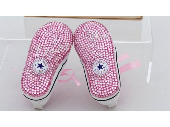 baby diamante converse