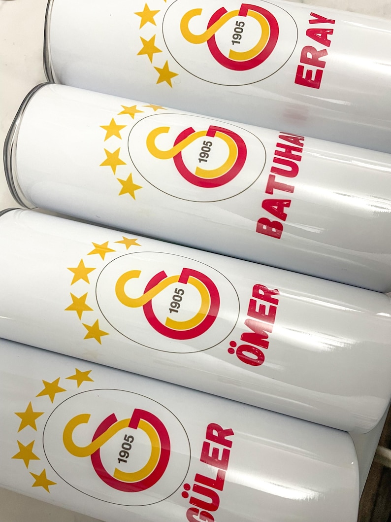 Mens football team gift set / Any team Football Insulated water bottle / Galatasaray, Fenerbahçe, Beşiktaş / Mug, Tumbler, keyring/holiday image 3