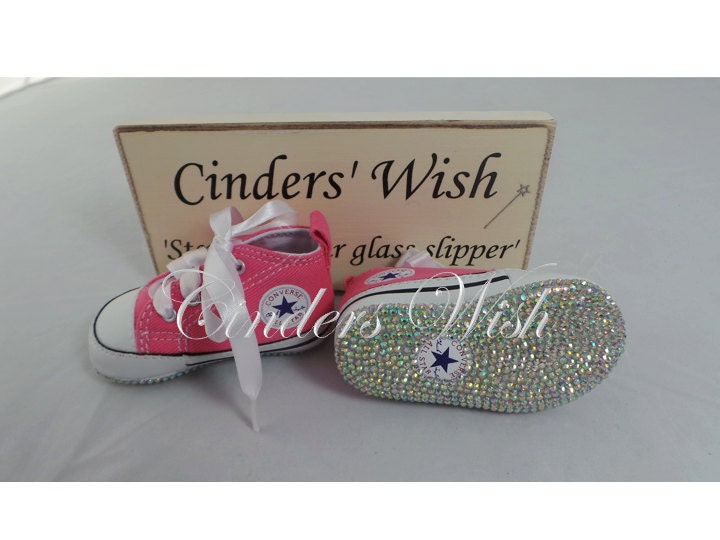 Baby Sparkling Sole Converse / Baby Bling Converse / Baby Etsy UK