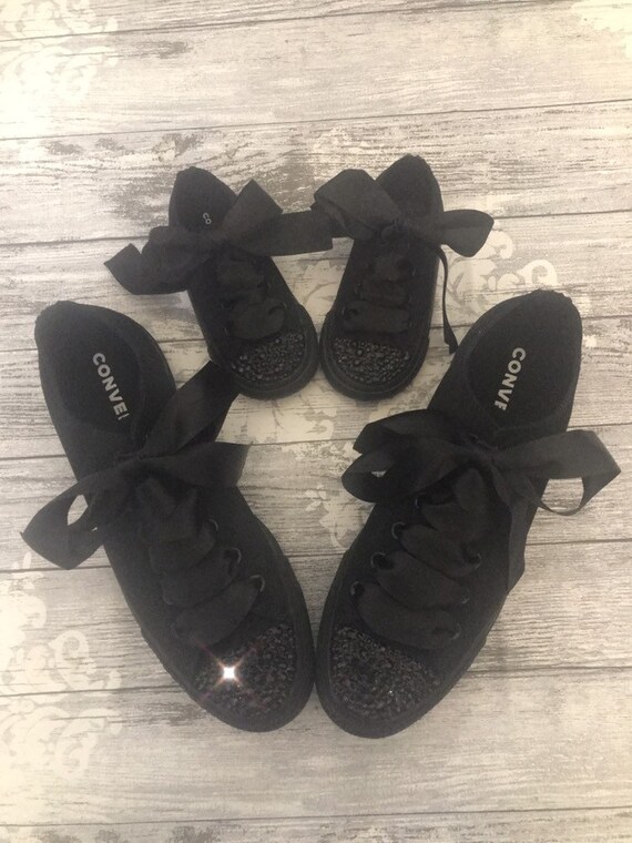 bling converse wedding shoes