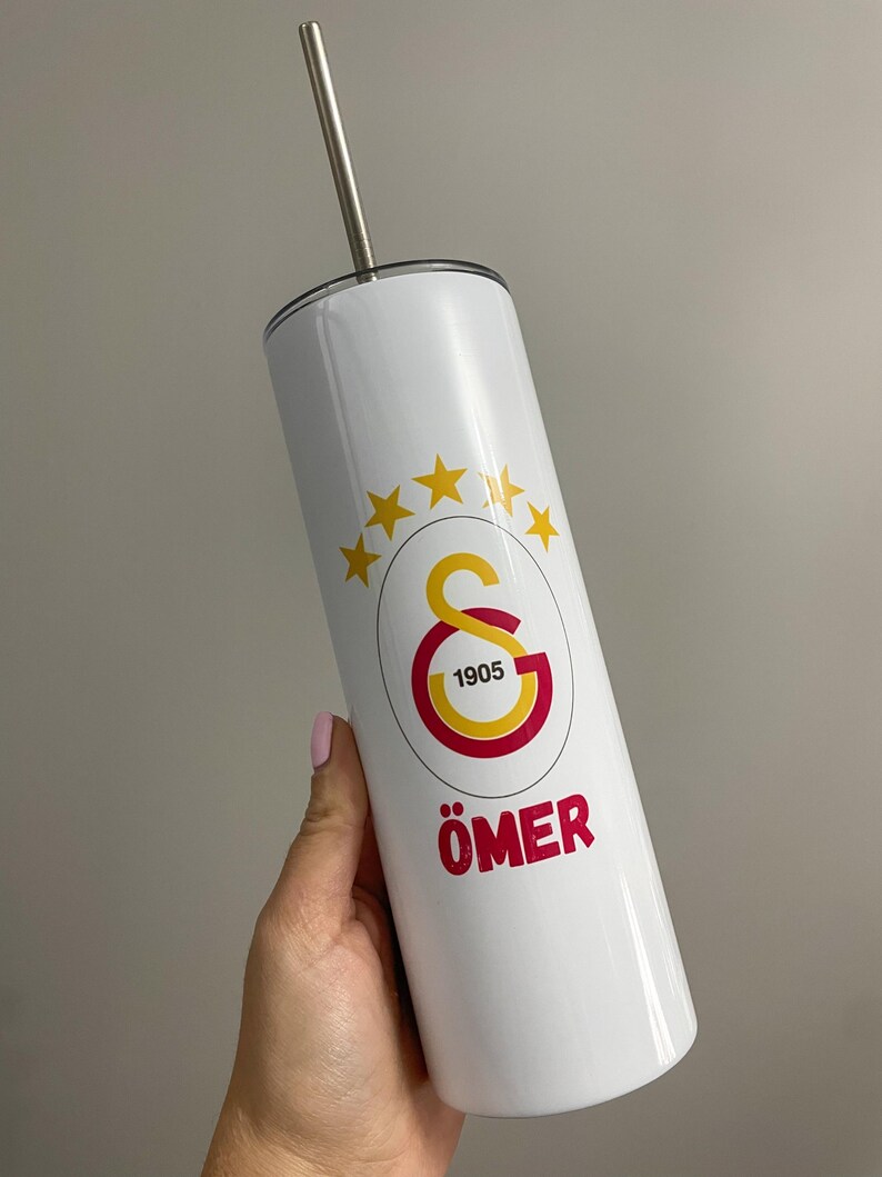 Mens football team gift set / Any team Football Insulated water bottle / Galatasaray, Fenerbahçe, Beşiktaş / Mug, Tumbler, keyring/holiday image 11