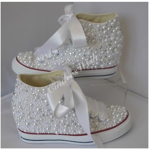 glitter converse wedge