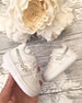 Baby & Toddler size Swarovski Nike Air Force ones in pure White / Bling Nikes / White Nikes / Sparkly Nikes / Baby Nikes 