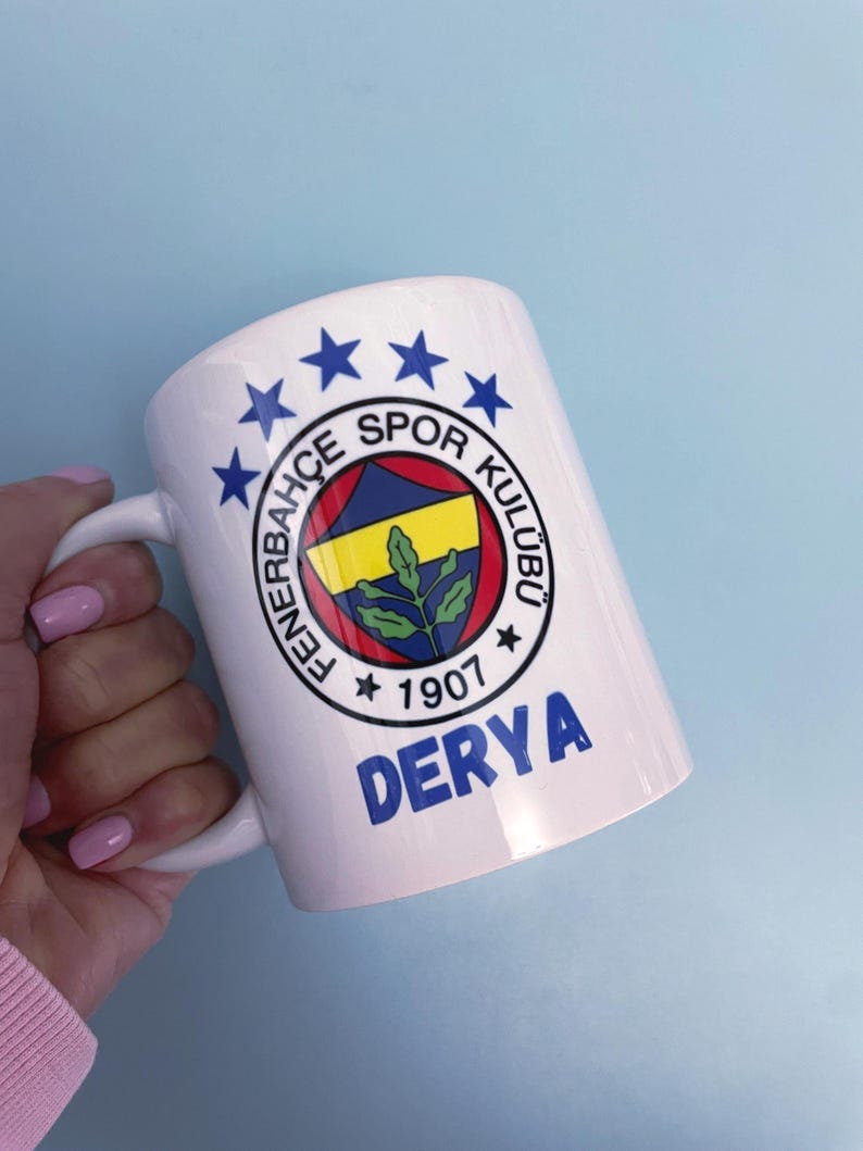 Mens football team gift set / Any team Football Insulated water bottle / Galatasaray, Fenerbahçe, Beşiktaş / Mug, Tumbler, keyring/holiday image 12