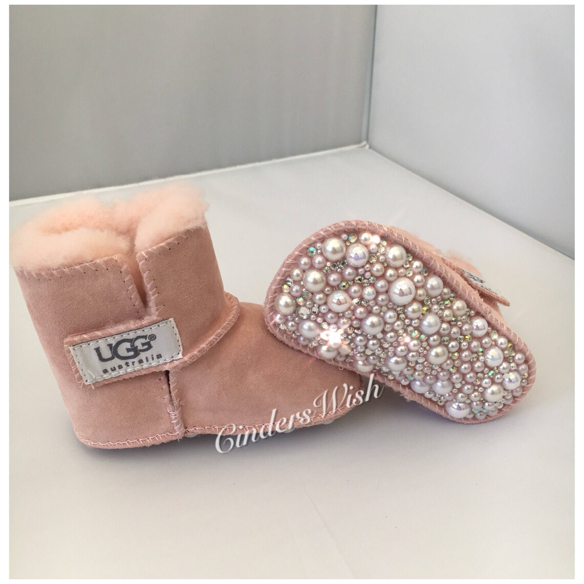 Bling Baby Uggs / Premium Crystal Uggs / Swarvoski Uggs / Baby Etsy UK