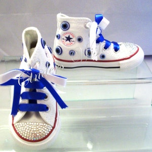 Evil Eye Converse: Custom Good Luck Charm Shoes
