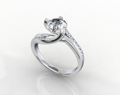 Verdreht Trio Zinken Solitaire SKU #JT18