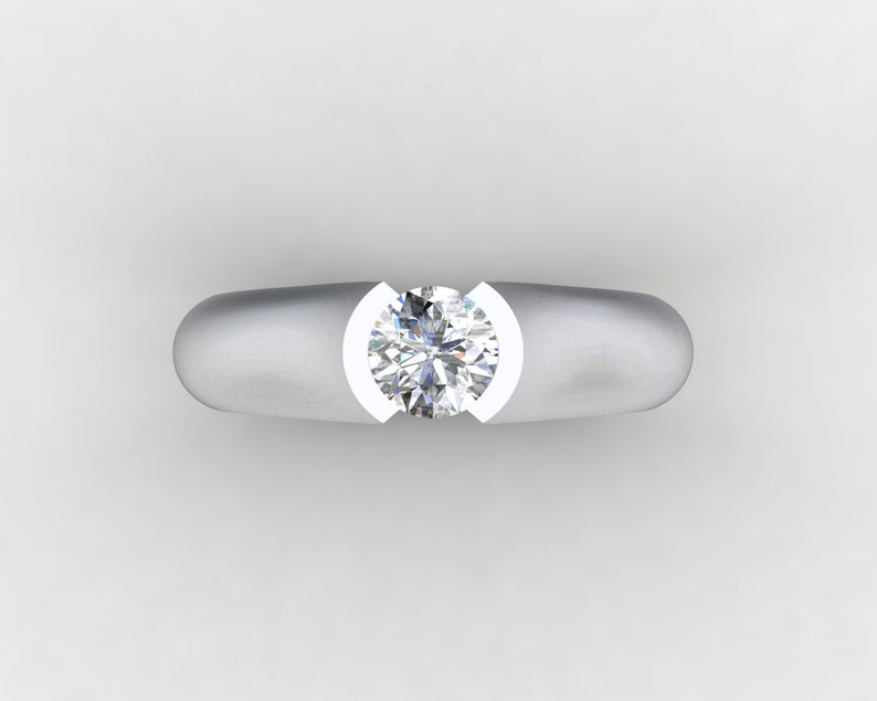 Solitaire 3D CAD STL File Format Ring JCL1-4-6-14-2 - Etsy