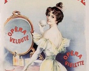 ANTIQUE VICTORIAN CORSET ADVERTISEMENT A3 POSTER REPRINT