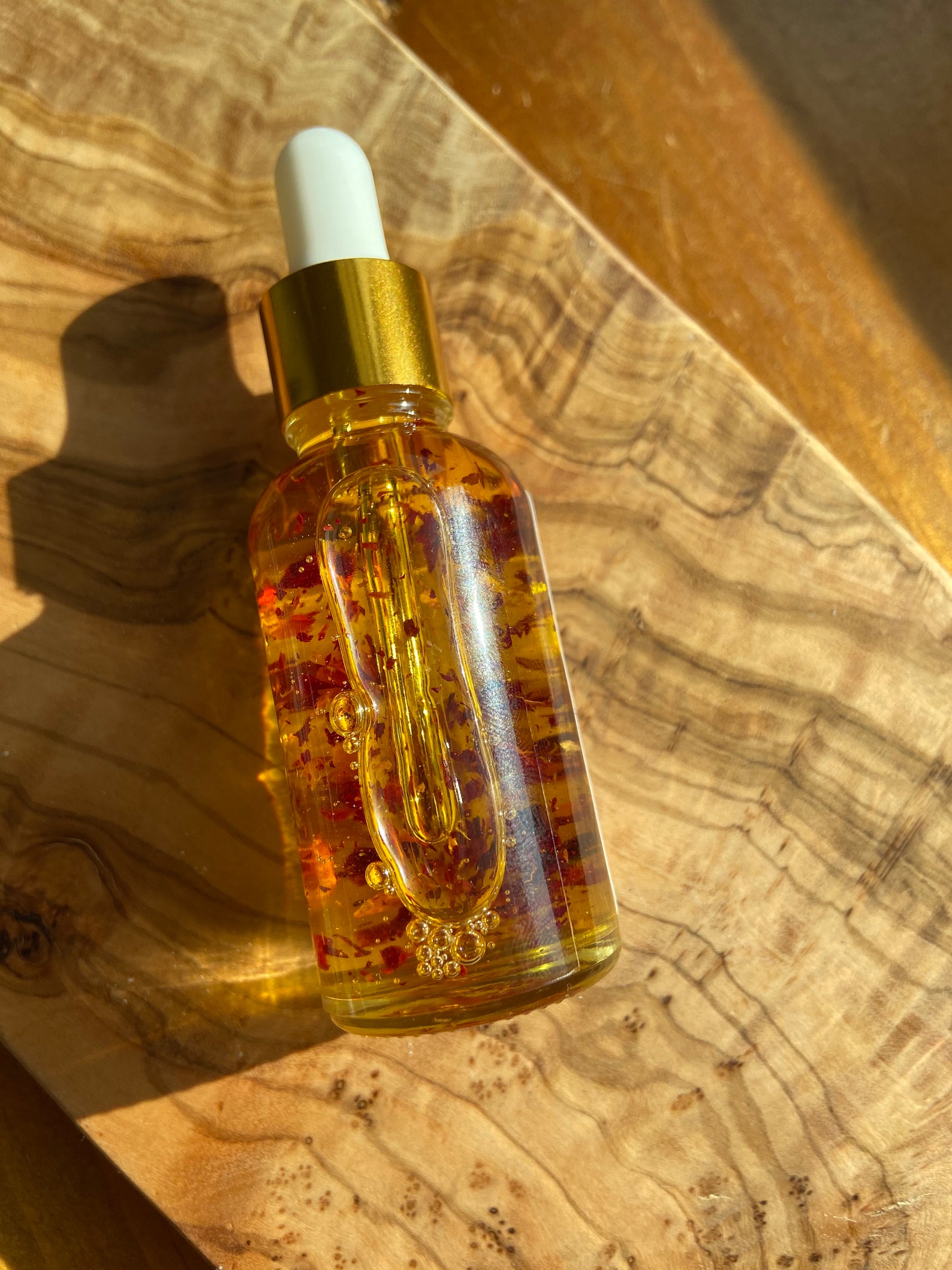 Rose Petal Infused Facial Oil Ultra Hydrating Rejuvenating Etsy